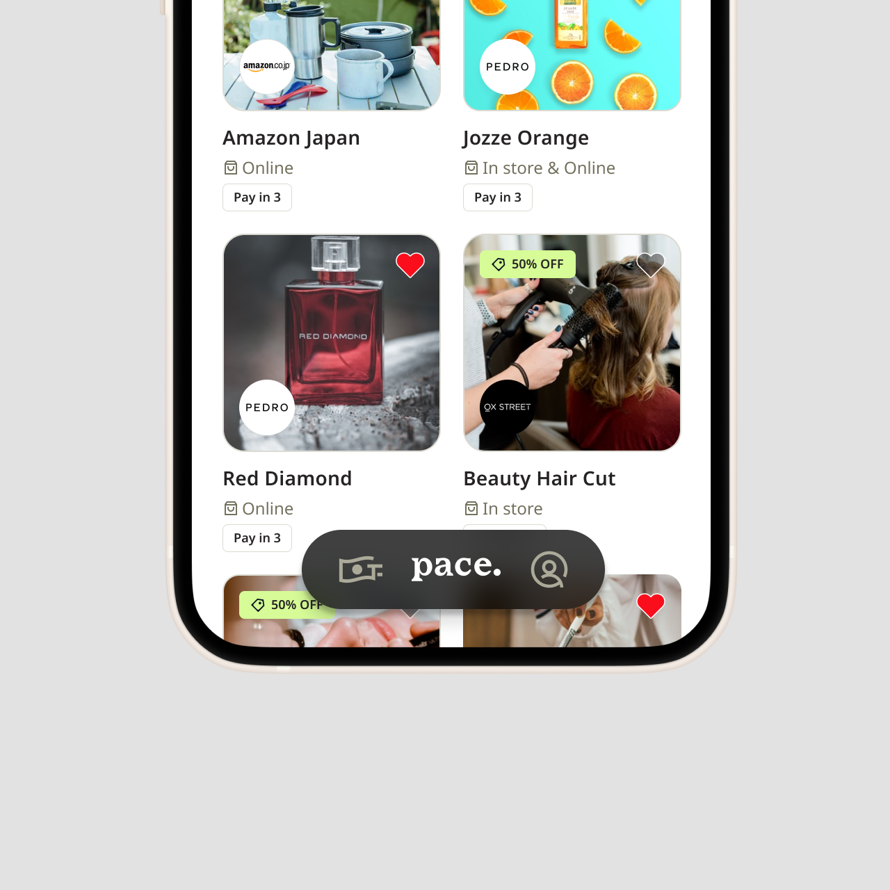 Store footer