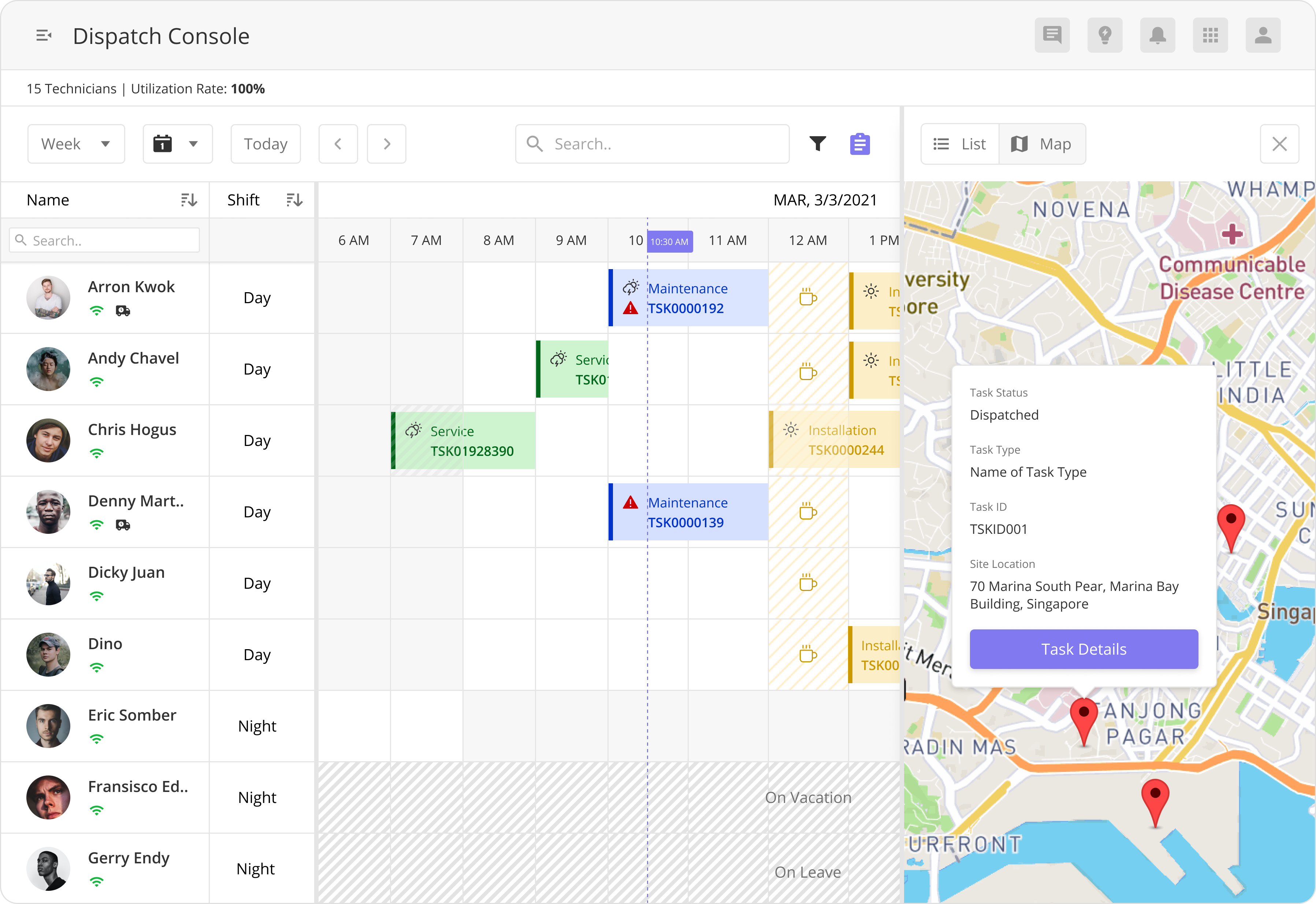 map view