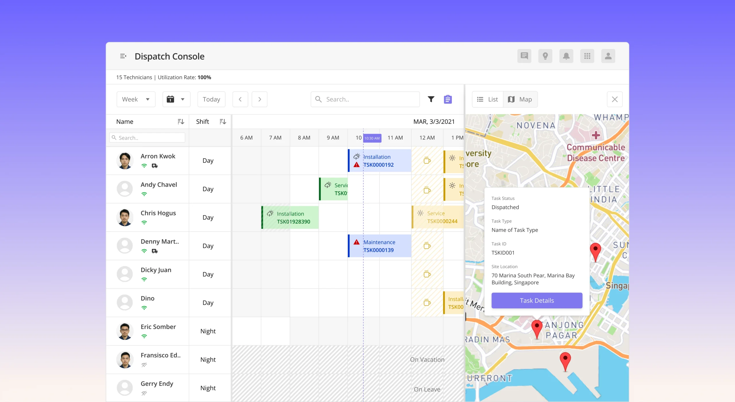 Scheduling Details 01
