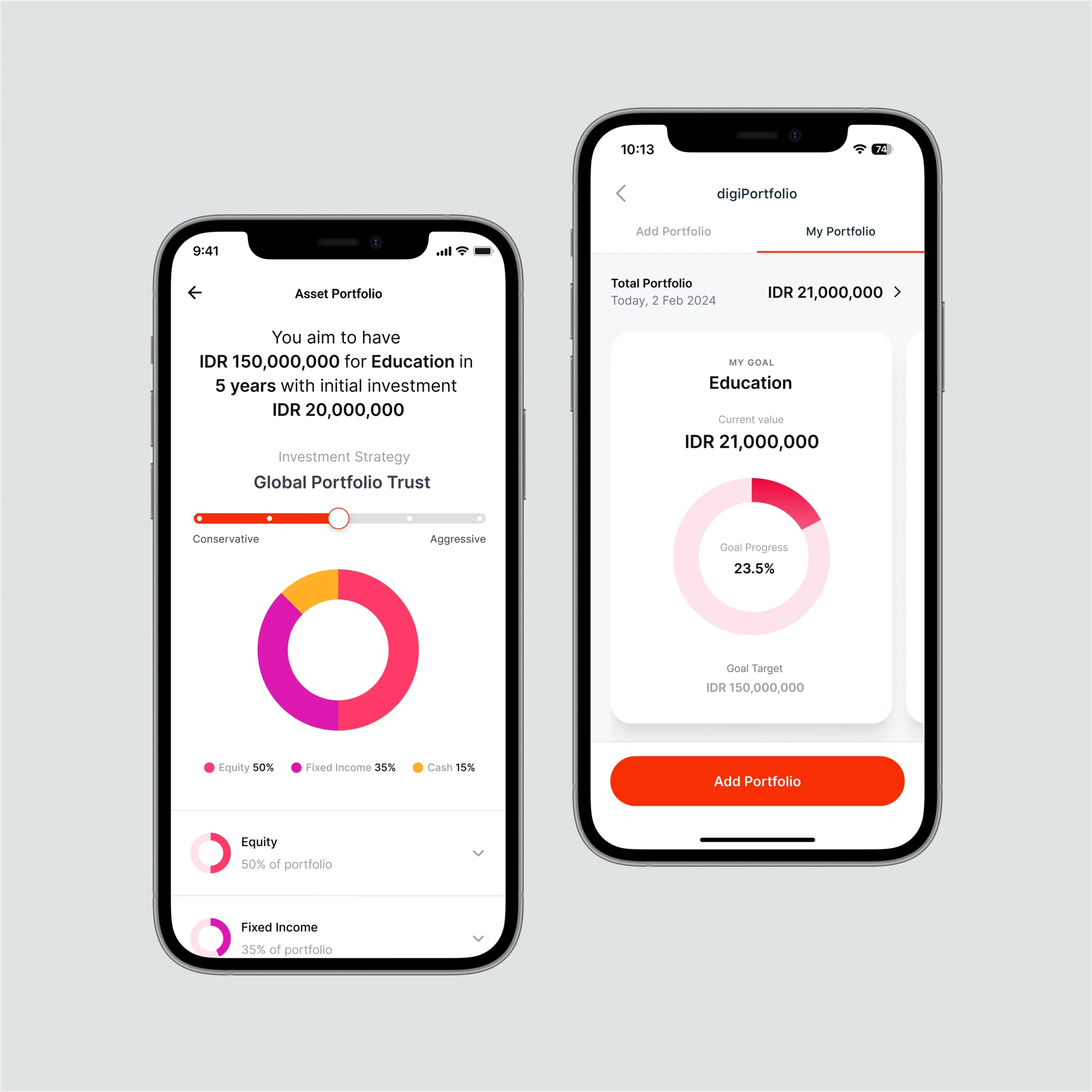 Fintech Mobile App design 01