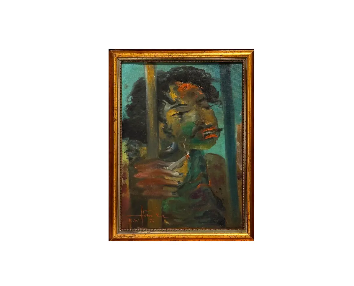 Untitled (Potrait of Tatang Ganar)